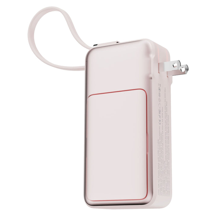 ReelCharge ReFlextion 45W USB-C Power Bank with Folding Mirror 10,000 mAh