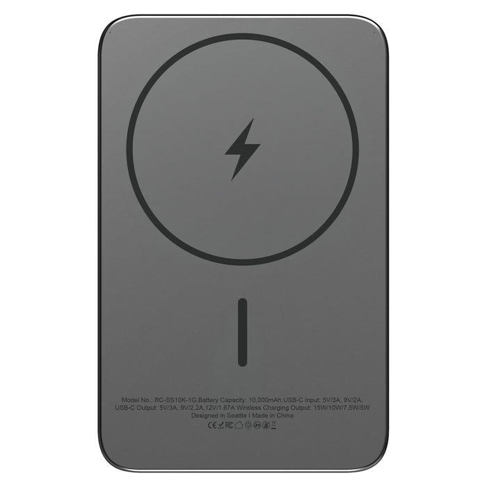 ReelCharge Semi-Solid State Power Bank 10,000 mAh