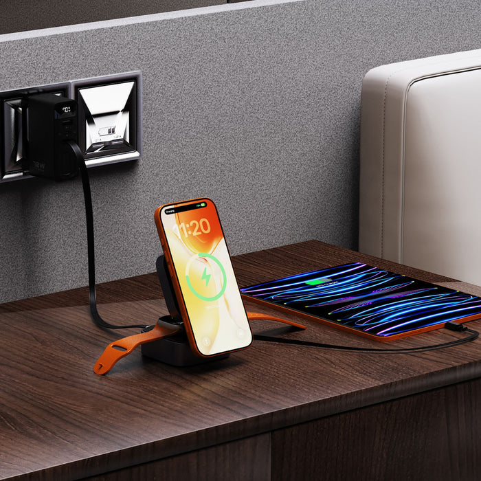 ReelCharge 5-in-1 Wireless Powerstation and 70W Wall Charger