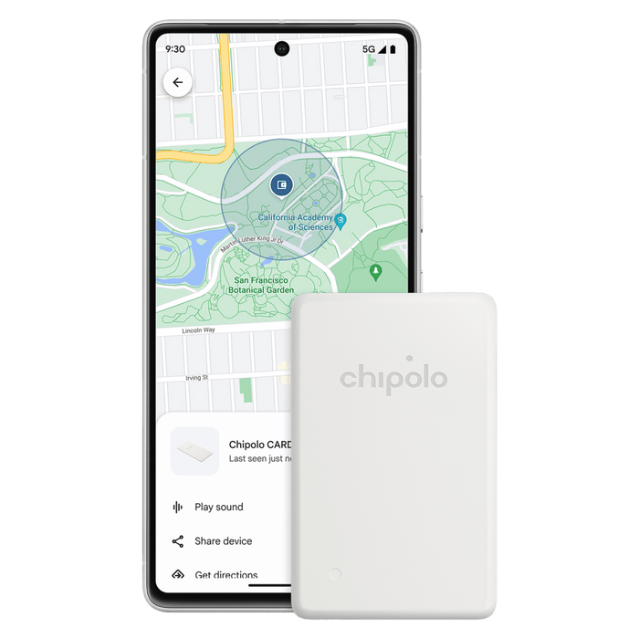 Chipolo Card Point Wallet Finder for Android Devices White
