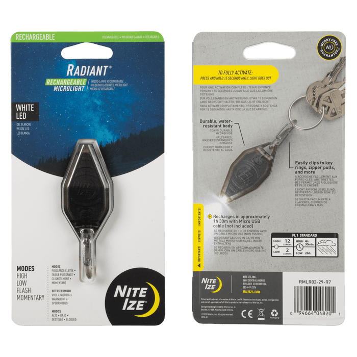 Nite Ize Radiant Rechargeable Microlight Coyote