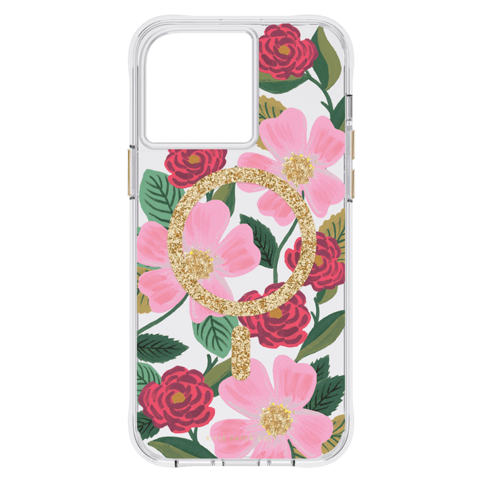 Rifle Paper Co MagSafe Case for Apple iPhone 14 Pro Max Rose Garden