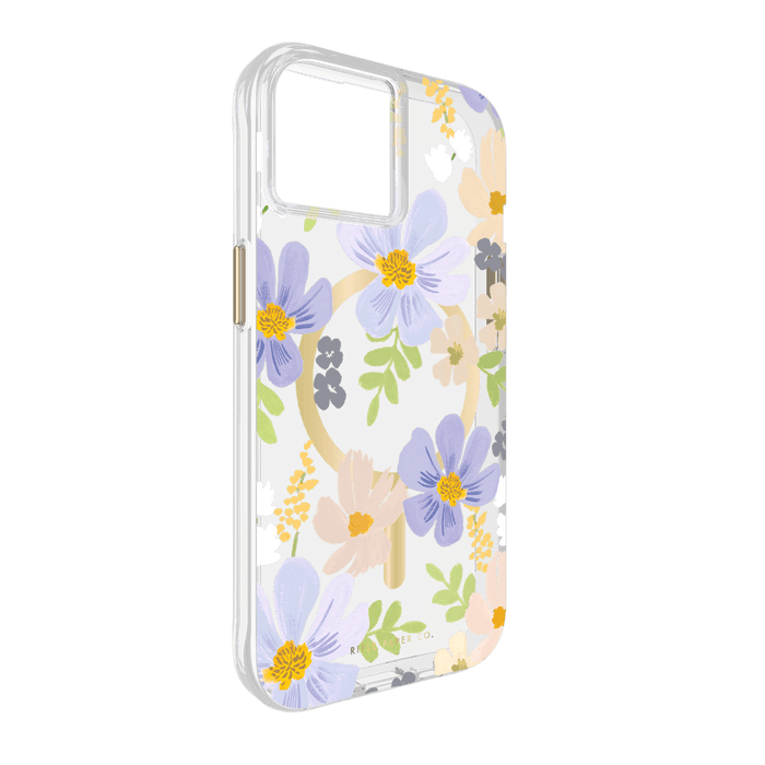 Rifle Paper Co MagSafe Case for Apple iPhone 15 / iPhone 14 / iPhone 13 Pastel Marguerite