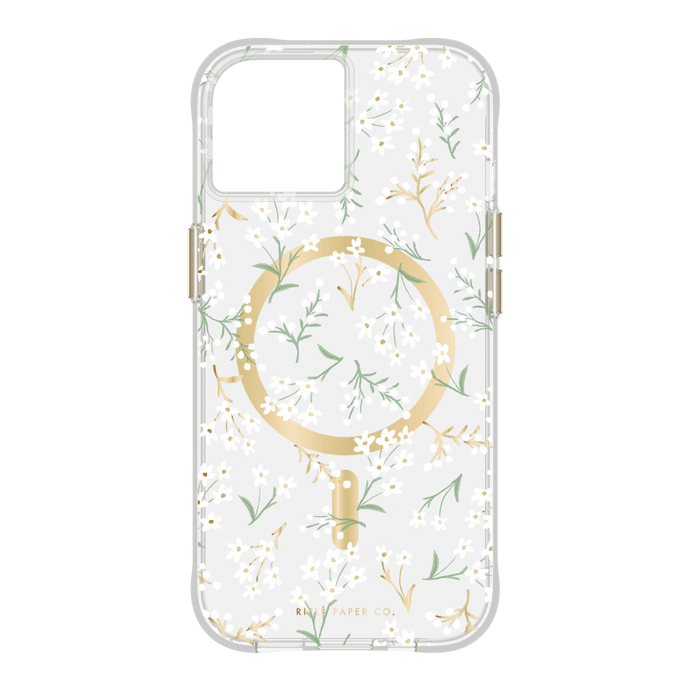 Rifle Paper Co MagSafe Case for Apple iPhone 15 / iPhone 14 / iPhone 13 Petite Fleurs