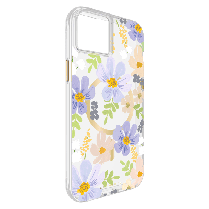 Rifle Paper Co MagSafe Case for Apple iPhone 15 Plus Pastel Marguerite
