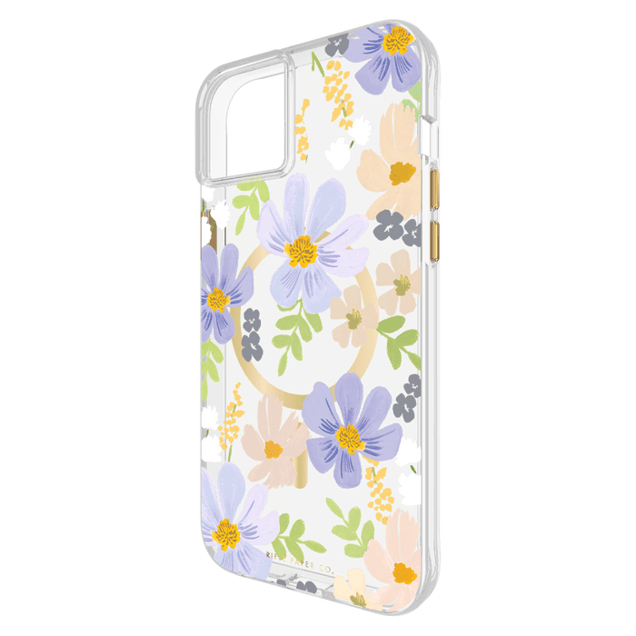 Rifle Paper Co MagSafe Case for Apple iPhone 15 Plus Pastel Marguerite