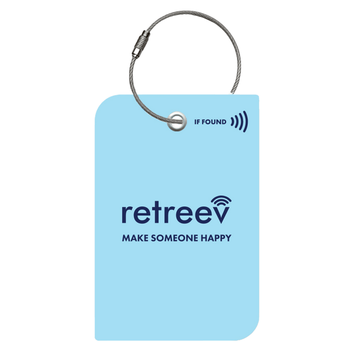 Retreev Smart Tag Blue, Clear