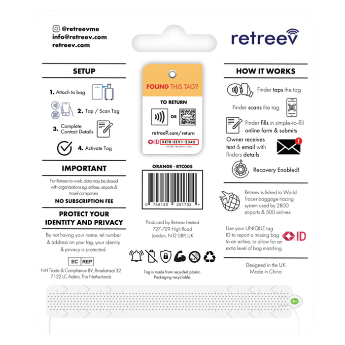 Retreev Smart Tag