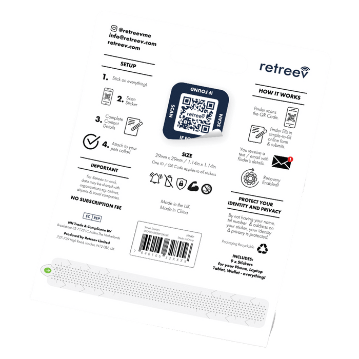 Retreev Smart Stickers