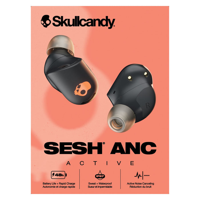Skullcandy Sesh ANC Active True Wireless In Ear Headphones Black