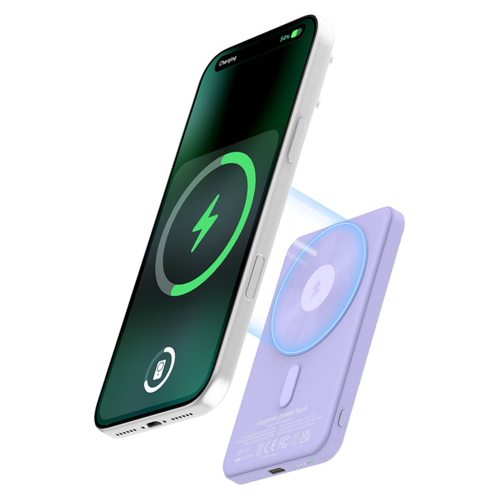 Avana USB-C 20W MagSafe Wireless Charging Power Bank 5,000 mAh