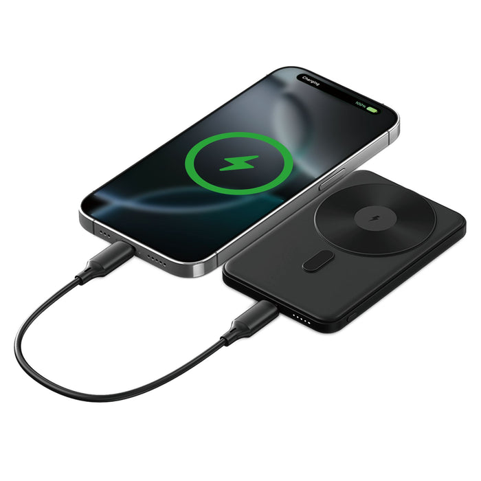 ITSKINS Hybrid USB C Magnetic Power Bank 5,000 mAh