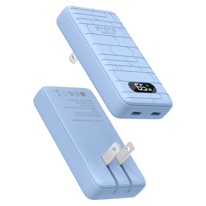 Avana Ultra-Slim Dual 65W USB-C to USB-C Charger