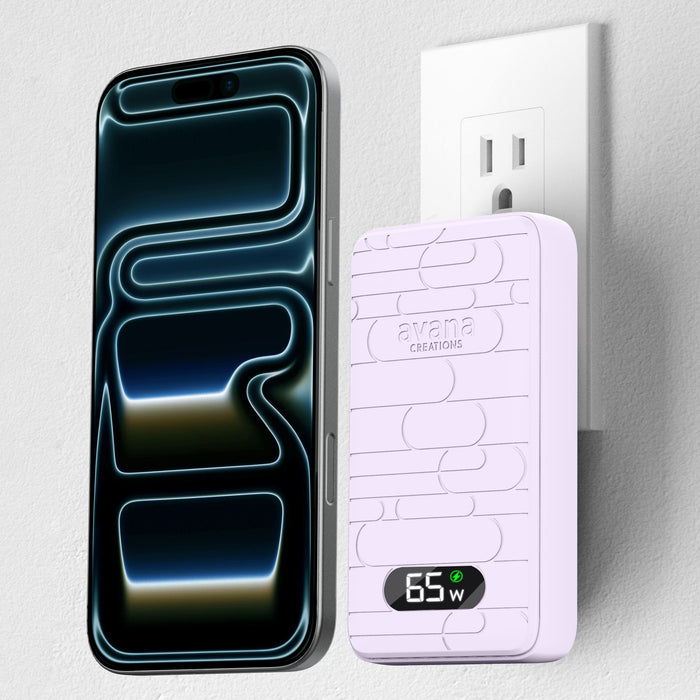 Avana Ultra-Slim Dual 65W USB-C to USB-C Charger
