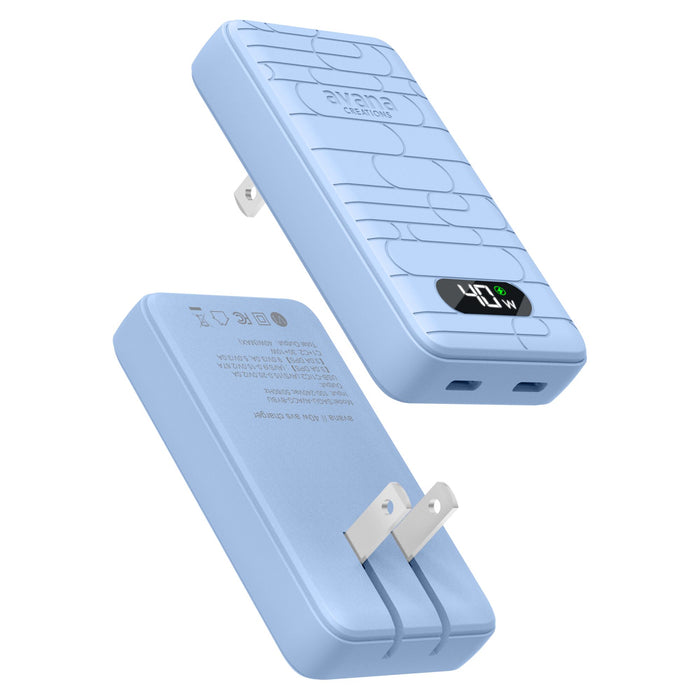 Avana Ultra-Slim Dual 40W USB-C to USB-C Charger