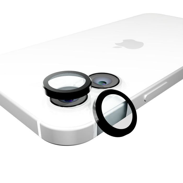 Cellhelmet Tempered Glass Camera Screen Protector (Individual Lens Covers) for Apple iPhone 16 / iPhone 16 Plus