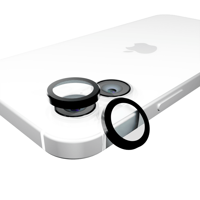 Cellhelmet Tempered Glass Camera Screen Protector (Individual Lens Covers) for Apple iPhone 16 / iPhone 16 Plus