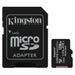 Kingston microSDXC Canvas Select Plus 128GB Memory Card and Adapter