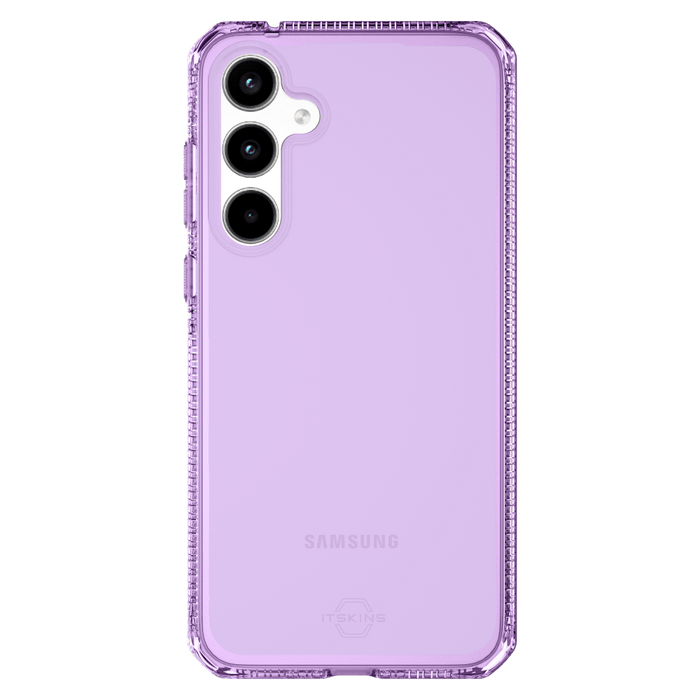 ITSKINS Spectrum_R Clear Case for Samsung Galaxy A35 5G Light Purple