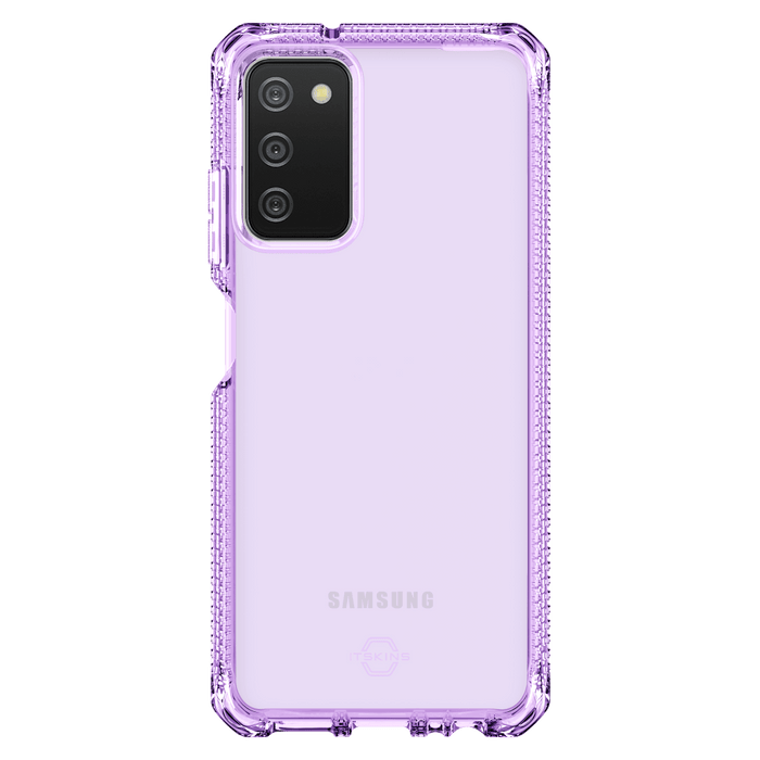 ITSKINS Spectrum Clear Case for Samsung Galaxy A03s Light Purple