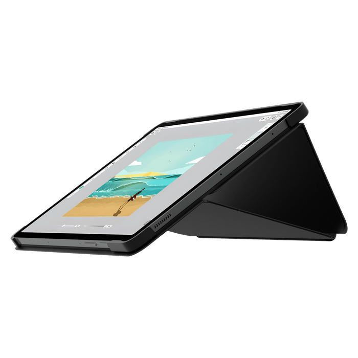 ITSKINS Essential Folio Case for Samsung Galaxy Tab S9 FE Black