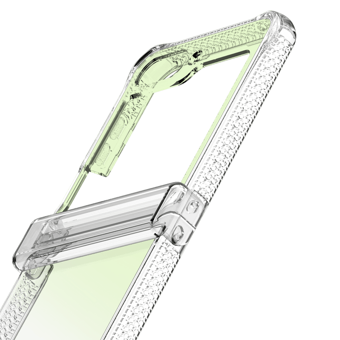 ITSKINS Supreme_R Hinge Case for Samsung Galaxy Z Flip5 Iridescent Green