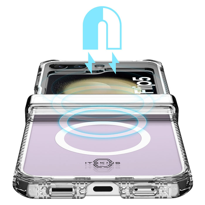 ITSkins Supreme_R Hinge MagSafe Case for Samsung Galaxy Z Flip5