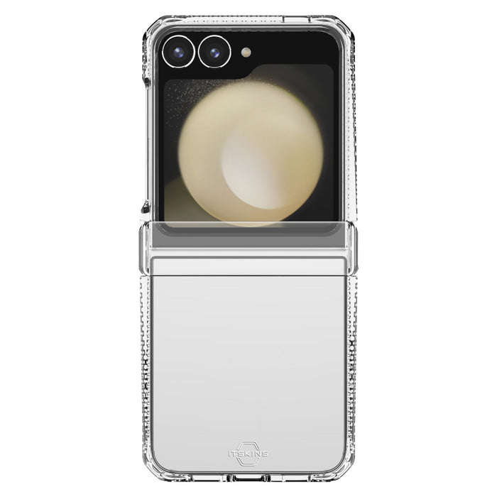 ITSkins Hybrid_R Clear Hinge Case for Samsung Galaxy Z Flip6