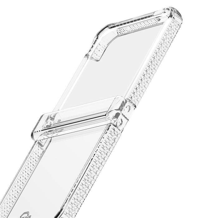 ITSkins Hybrid_R Clear Hinge Case for Samsung Galaxy Z Flip6