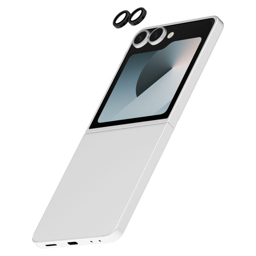 ITSKINS - Hybrid Lens Camera Lens Screen Protector for Samsung Galaxy Z Flip7 - Black