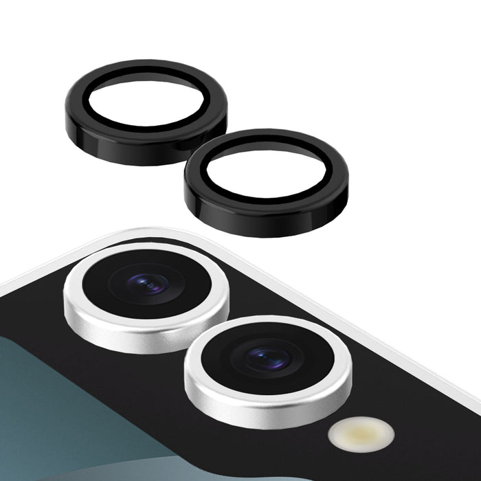 ITSKINS - Hybrid Lens Camera Lens Screen Protector for Samsung Galaxy Z Flip7 - Black