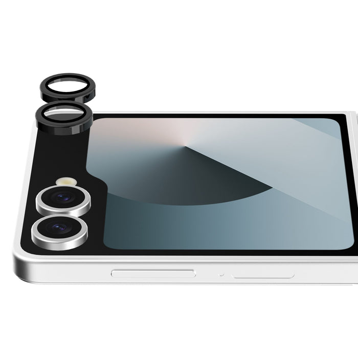 ITSKINS - Hybrid Lens Camera Lens Screen Protector for Samsung Galaxy Z Flip7 - Black