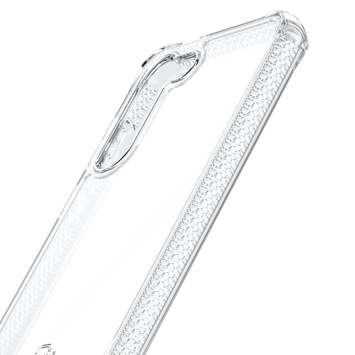 ITSKINS Hybrid_R Clear Case for Samsung Galaxy S23 Plus Transparent