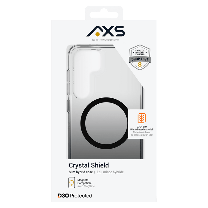 AXS Crystal Shield D3O MagSafe Case for Samsung Galaxy S25