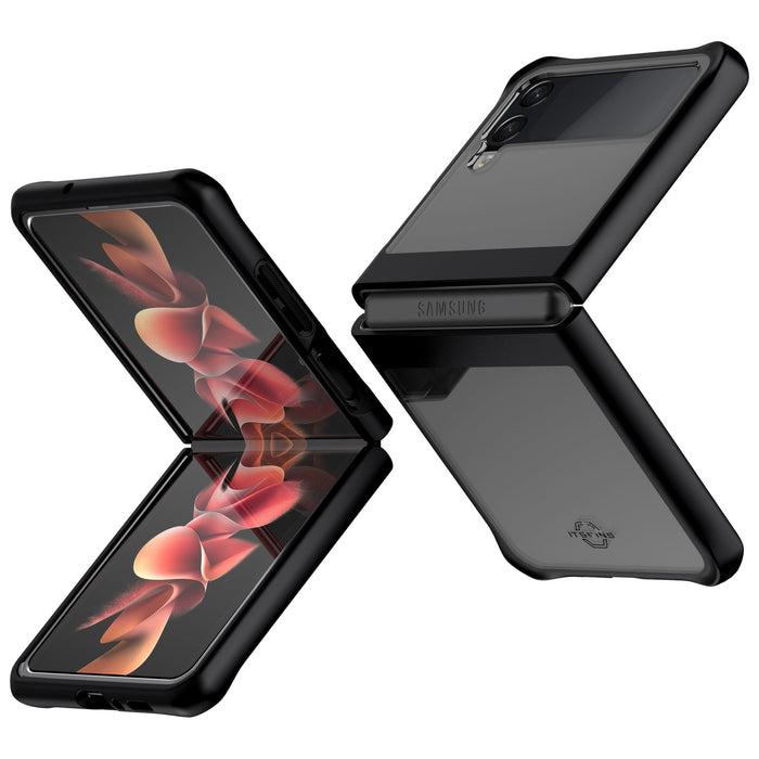 ITSkins Hybrid Solid Case for Samsung Galaxy Z Flip3 5G Black