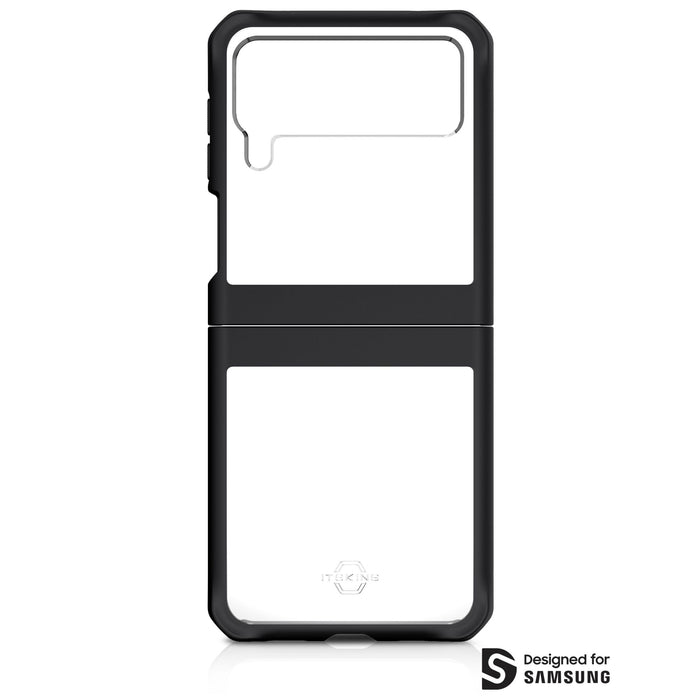 ITSkins Hybrid Solid Case for Samsung Galaxy Z Flip3 5G Black