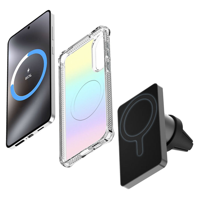 ITSkins Hybrid_R Vapor MagSafe Case for Samsung Galaxy S25 Edge