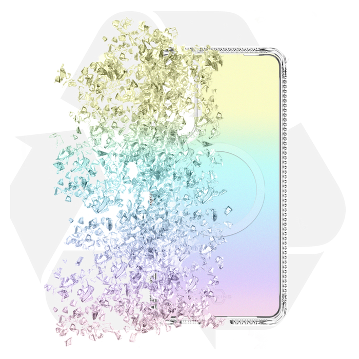 ITSkins Hybrid_R Vapor MagSafe Case for Samsung Galaxy S25 Edge