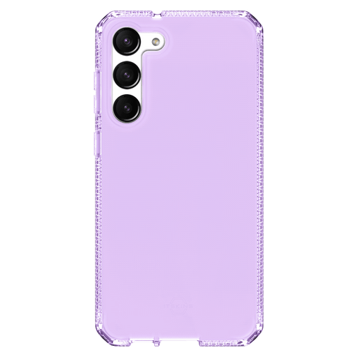 Itskins Spectrum_R Clear Case for Samsung Galaxy S23 Purple