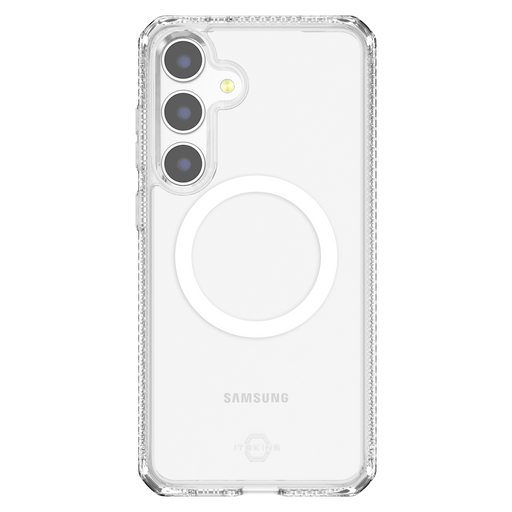ITSkins Hybrid_R Clear MagSafe Case for Samsung Galaxy S24 Plus
