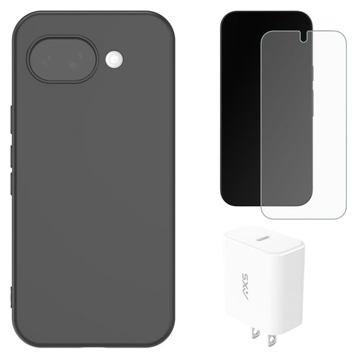 AXS POP Bundle (Case, Screen & 30W Charger) for Google Pixel 10a