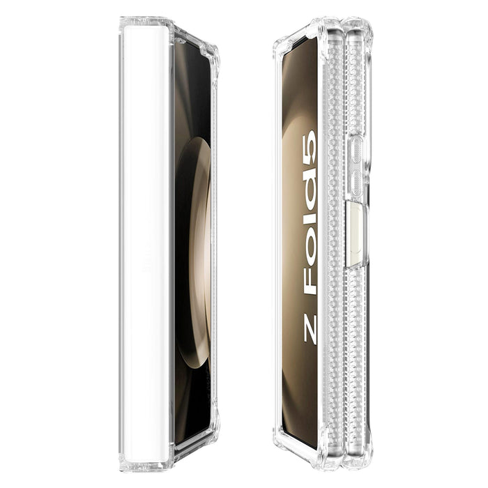 ITSkins Hybrid_R Clear Hinge MagSafe Case for Samsung Galaxy Z Fold5