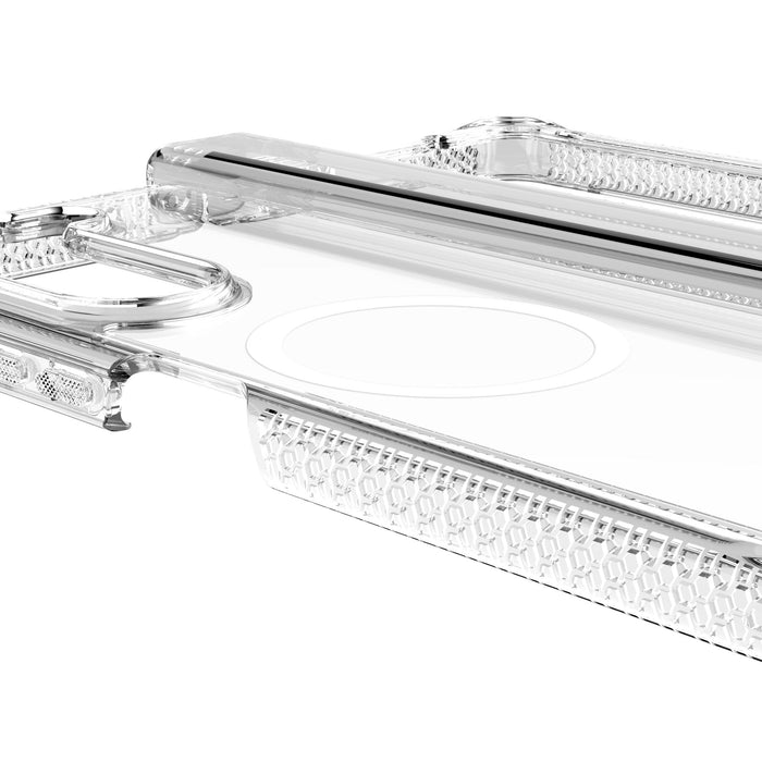 ITSkins Hybrid_R Clear Hinge MagSafe Case for Samsung Galaxy Z Fold5