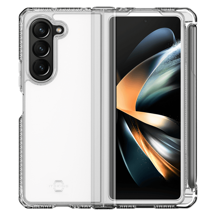 ITSkins Supreme_R Clear Hinge Case with Pen Holder for Samsung Galaxy Z Fold5