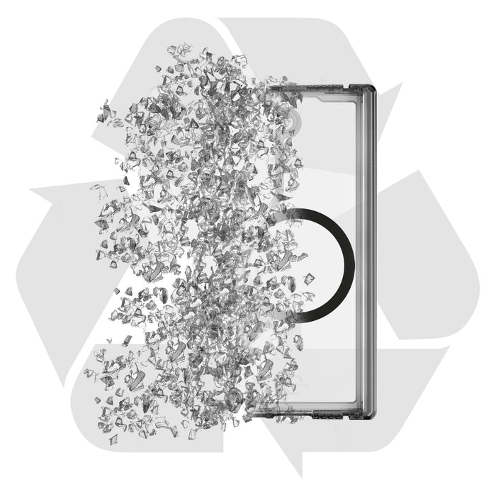 ITSkins Hybrid_R Clear Hinge MagSafe Case for Samsung Galaxy Z Fold6