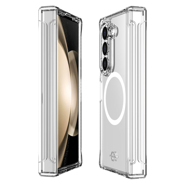 ITSkins Hybrid_R Clear Hinge MagSafe Case for Samsung Galaxy Z Fold6