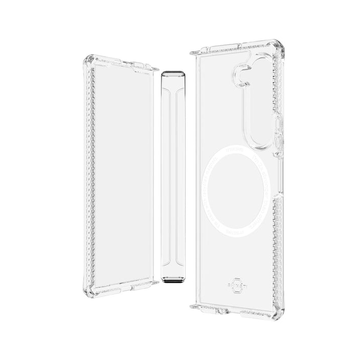 ITSkins Hybrid_R Clear Hinge MagSafe Case for Samsung Galaxy Z Fold6