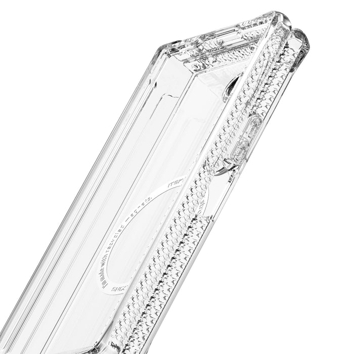 ITSkins Hybrid_R Clear Hinge MagSafe Case for Samsung Galaxy Z Fold6