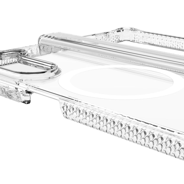 ITSkins Hybrid_R Clear Hinge MagSafe Case for Samsung Galaxy Z Fold6