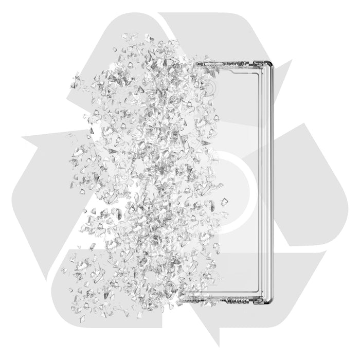 ITSkins Hybrid_R Clear Hinge MagSafe Case for Samsung Galaxy Z Fold6